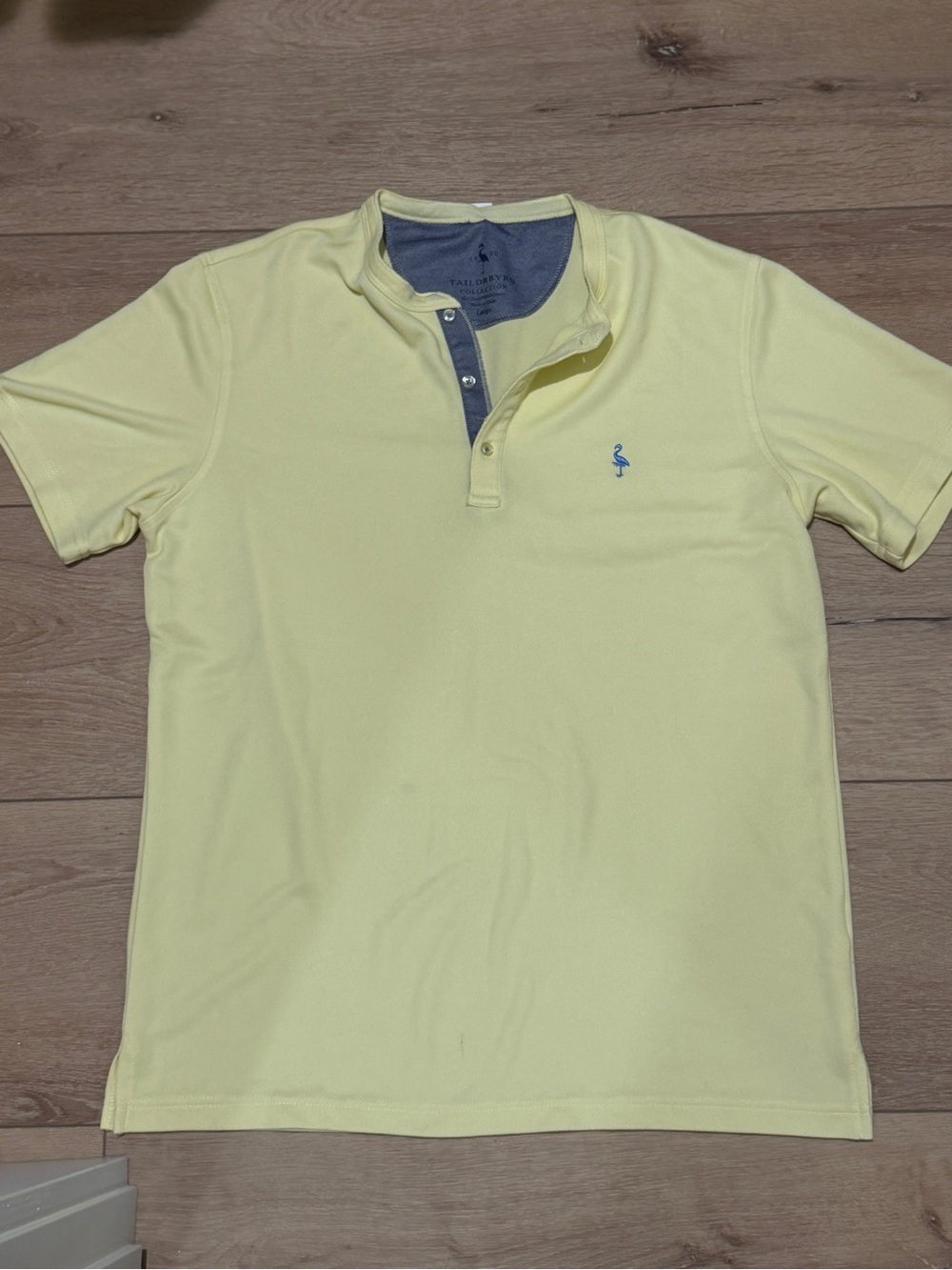 Tailorbyrd Collection Men's Henley Polo Shirt